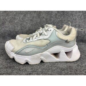 Nike RYZ 365 II 2 Sneaker Women's 6.5 White Grey Platform Shoe CU4874-105